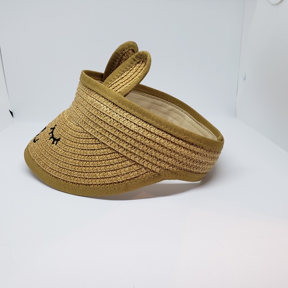 NWT LAST ONE! Bunny Visor for Kids, Tan - Picture 5 of 6
